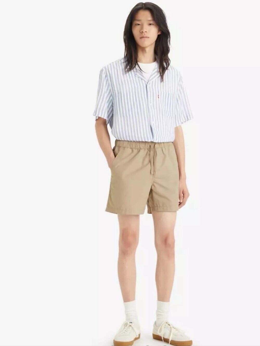Levi's XX Chino Easy Shorts Mens XL Elastic Waist Khaki